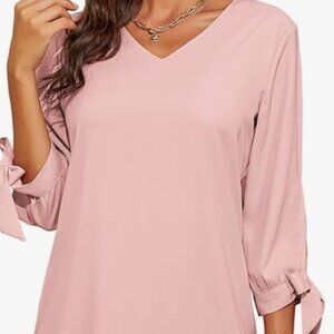 Belongsci Peach Cocktail Mini Dress